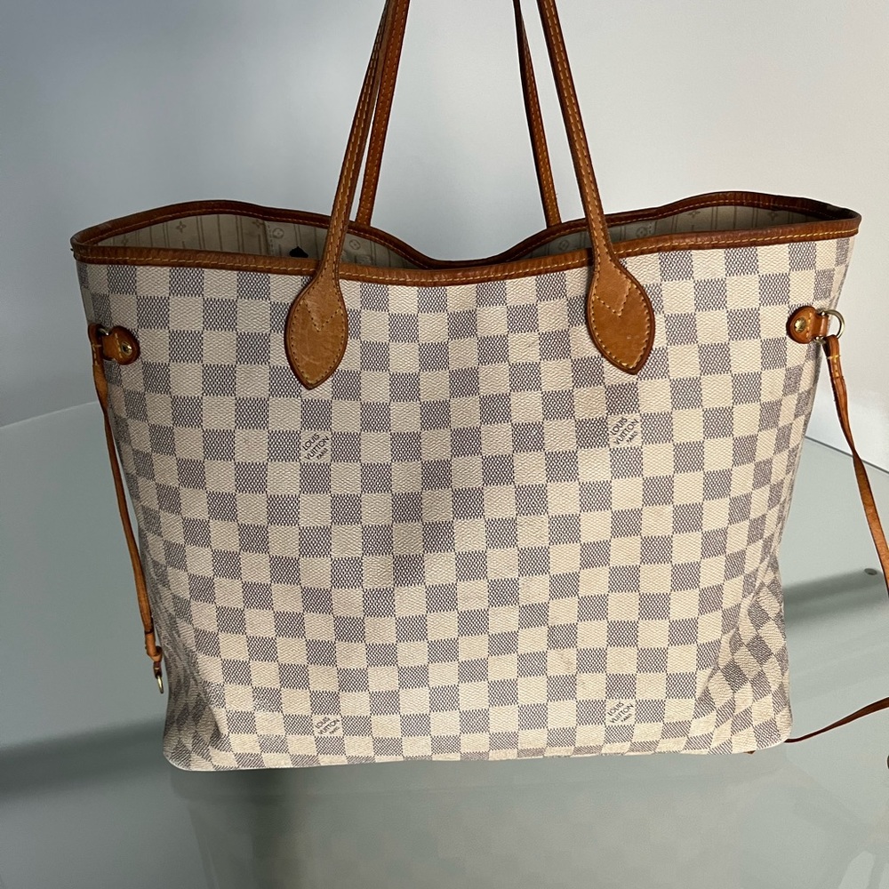 Louis Vuitton Neverfull Damier Azure GM